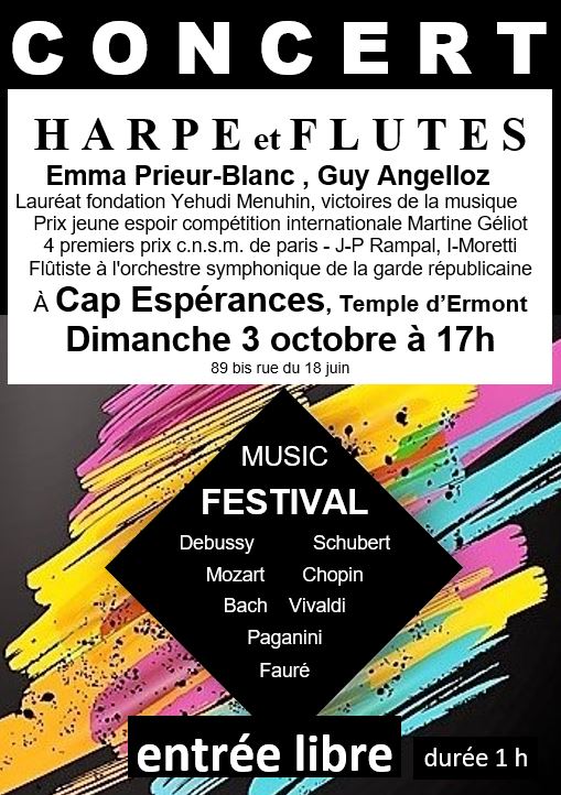 Concert Harpe et Flute