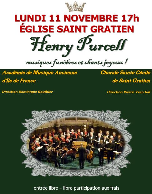 CONCERT OEUVRES HENRY PURCELL