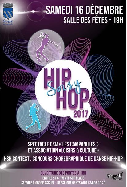 Soiré Hip Soisy Hop 16 décembre 2017