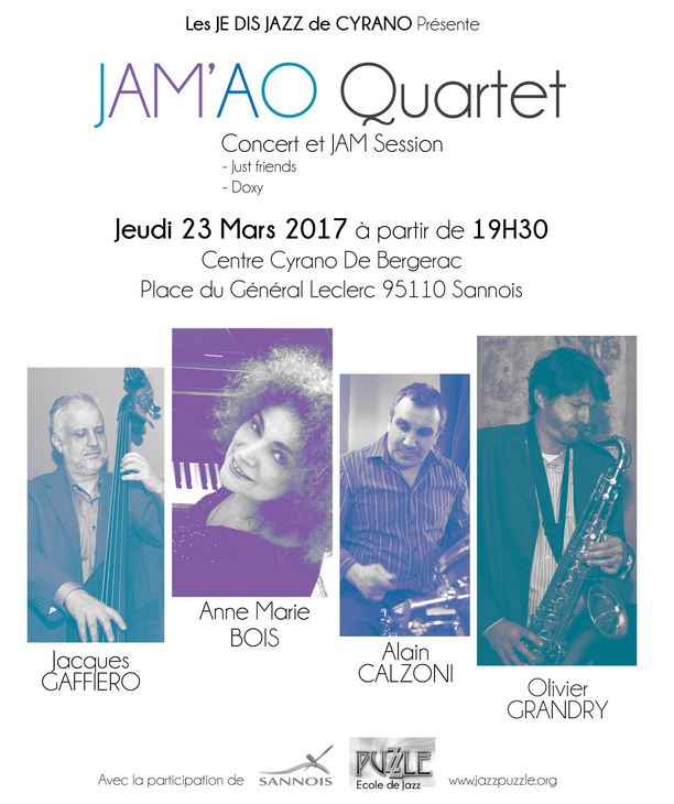 Concert de JAM'AO QUARTET