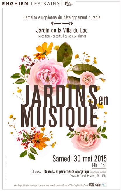 JARDINS EN MUSIQUE à ENGHIEN 30 MAI 2015