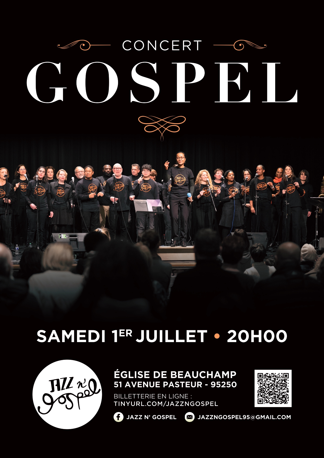 Concert Gospel - Beauchamp - 1er juillet 2023