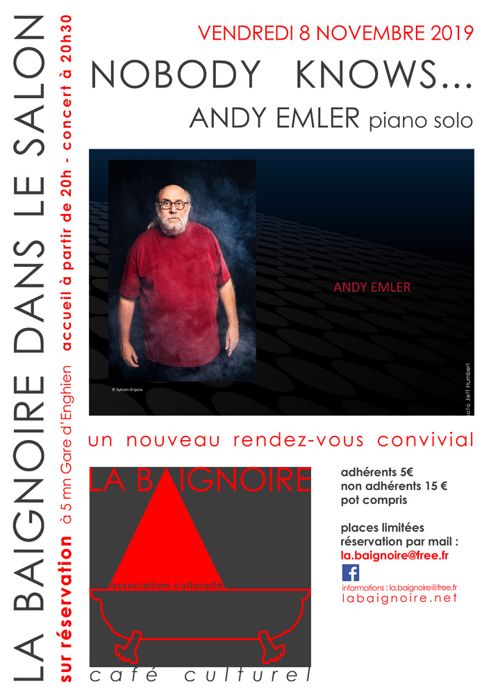 Café culturel La Baignoire - 8 novembre 2019 