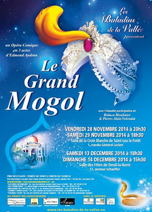 LE GRAND MOGOL opérette 