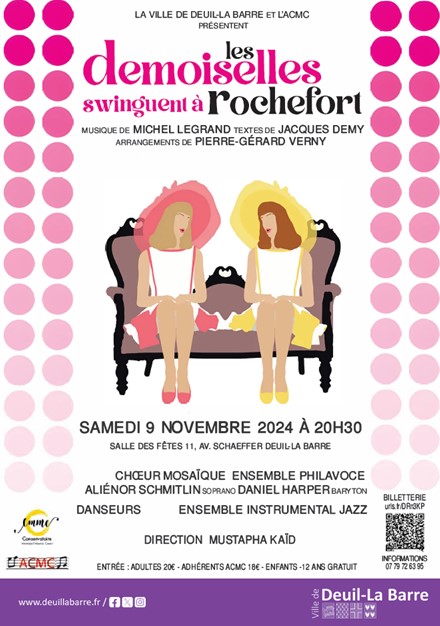 Spectacle Les Demoiselles swinguent à Rochefort