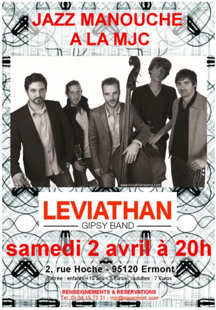 LEVIATHAN : jazz manouche à Ermont