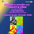 Concert avec le chanteur lyrique Alexander Muller