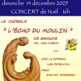 Concert de "l'Echo du Moulin de Sannois"