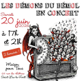 Concert de la chorale "Les D&eacute;mons du B&eacute;mol"