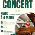 Les Concerts d'Arabesques : "Piano &agrave; 4 mains" avec le duo Stepanova - Gonz&aacute;lez