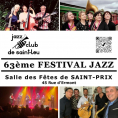 Deux concerts de prestige à Saint-Prix pour le 63ème Festival du Jazz Club de Saint-Leu !