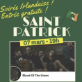 "Saint Patrick"&nbsp;: soir&eacute;e irlandaise avec le groupe "Blood of the Green"