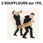Concert du Temple&nbsp;: 2 Souffleurs sur 1 Fil avec Eric S&eacute;va (saxophone baryton) et Daniel Zimmermann (trombone)