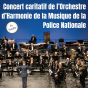 Concert caritatif de l’Orchestre d’Harmonie de la Musique de la Police Nationale