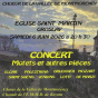 Concert du Ch&oelig;ur de la Vall&eacute;e de Montmorency et de la chorale de l'EMMD de Bezons