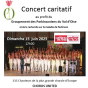 Concert de Chorus United au profit du Groupement des Parkinsoniens du Val d'Oise