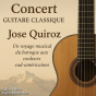Concert guitare classique avec José Quiroz