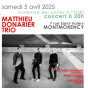 La Baignoire au Sept : concert du Matthieu Donarier Trio