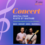 Concert Musica Eaubonne : r&eacute;cital fl&ucirc;te et guitare avec Artem Naumenko et Lucius Arkmann