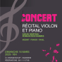 Musica Eaubonne : récital violon et piano avec Sarah Nemtanu et Romain Descharmes