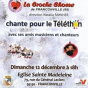 Concert de La Croche Chœur de Franconville en faveur du Téléthon