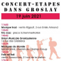 Concert-étapes dans Groslay