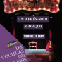 Spectacle Le cirque des mirages et ateliers d’initiation à la magie (Festival Les Couleurs du Plessis)
