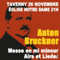 Concert de la chorale La Joie de Vivre : Messe en mi mineur d'Anton Bruckner