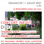 La Baignoire dans le jardin : concert du duo Thomas Savy et François Jeanneau