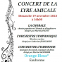 Concert de la Lyre amicale d'Eaubonne