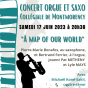 Concert Orgue et Saxo : A map of our world avec Pierre-Marie Bonafos et Bertrand Ferrier