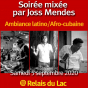 Soirée mixée par le DJ Joss Mendes