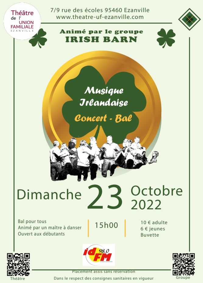 Concert bal IRISH BARN
