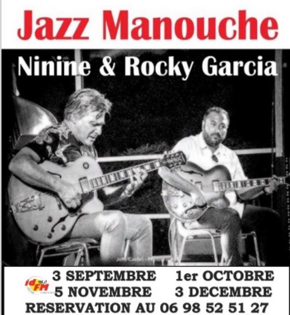 Jazz manouche avec Ninine et Rockey Garcia