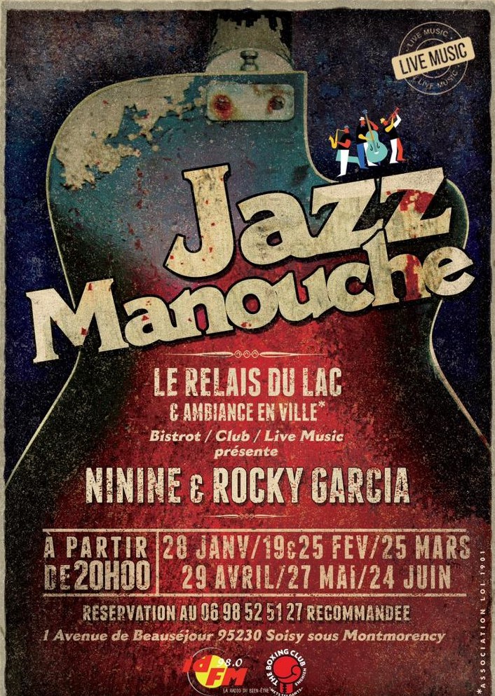 Jazz manouche Ninine et Rocky Garcia