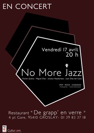 concert no more jazz à groslay