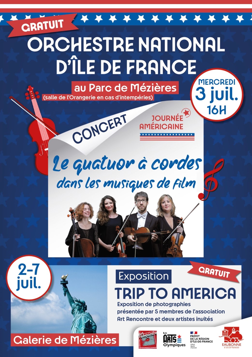 Concert Orchestre National Ile-de-France - Eaubonne - 2024