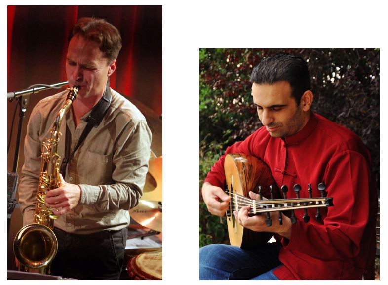 Oudsax : Clément Duthoit et Yousef Zayed.