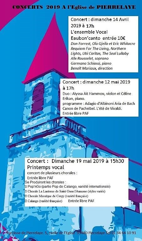 Concert en l'église de Pierrelaye