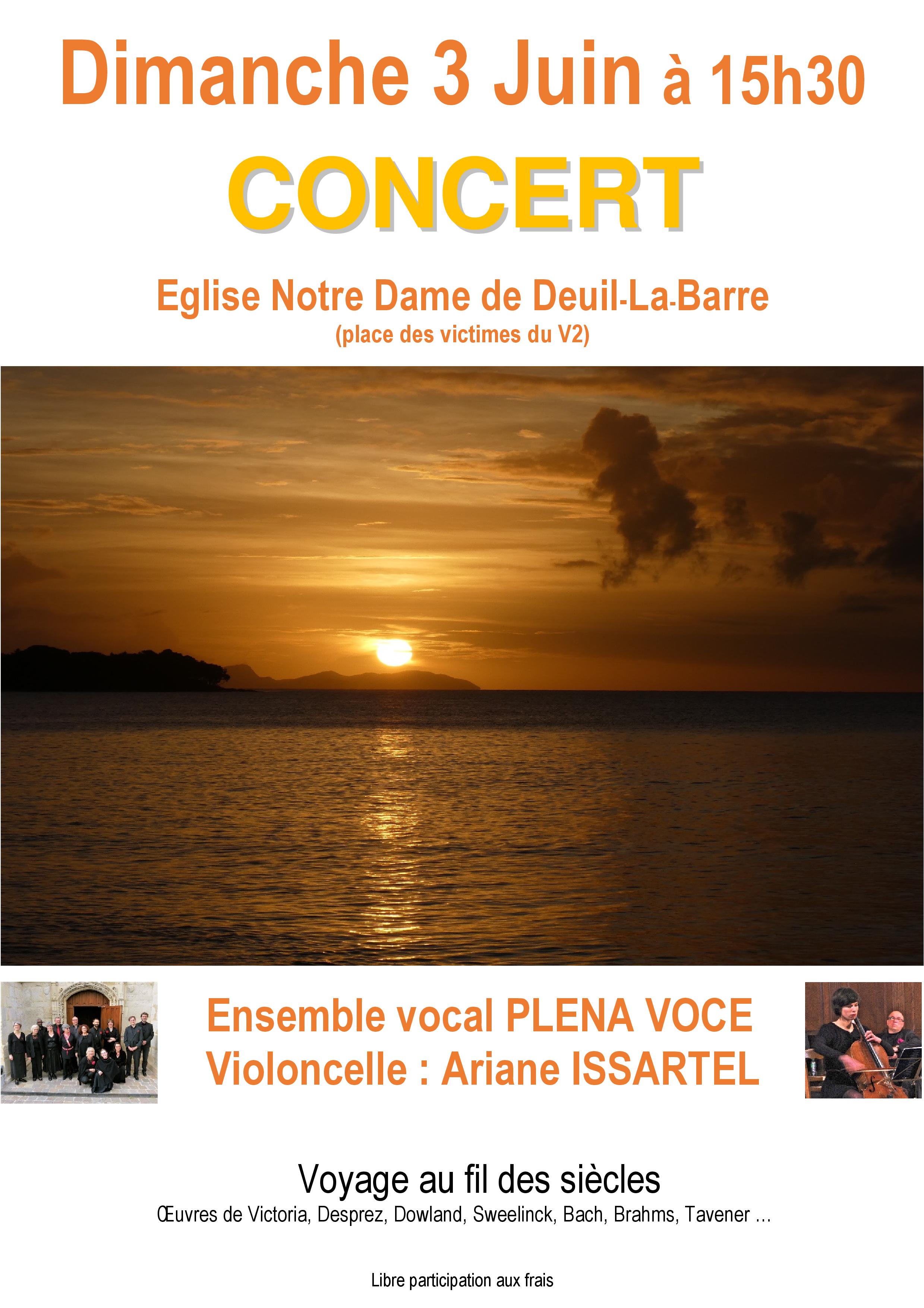 Concert de l'ensemble Plena Voce