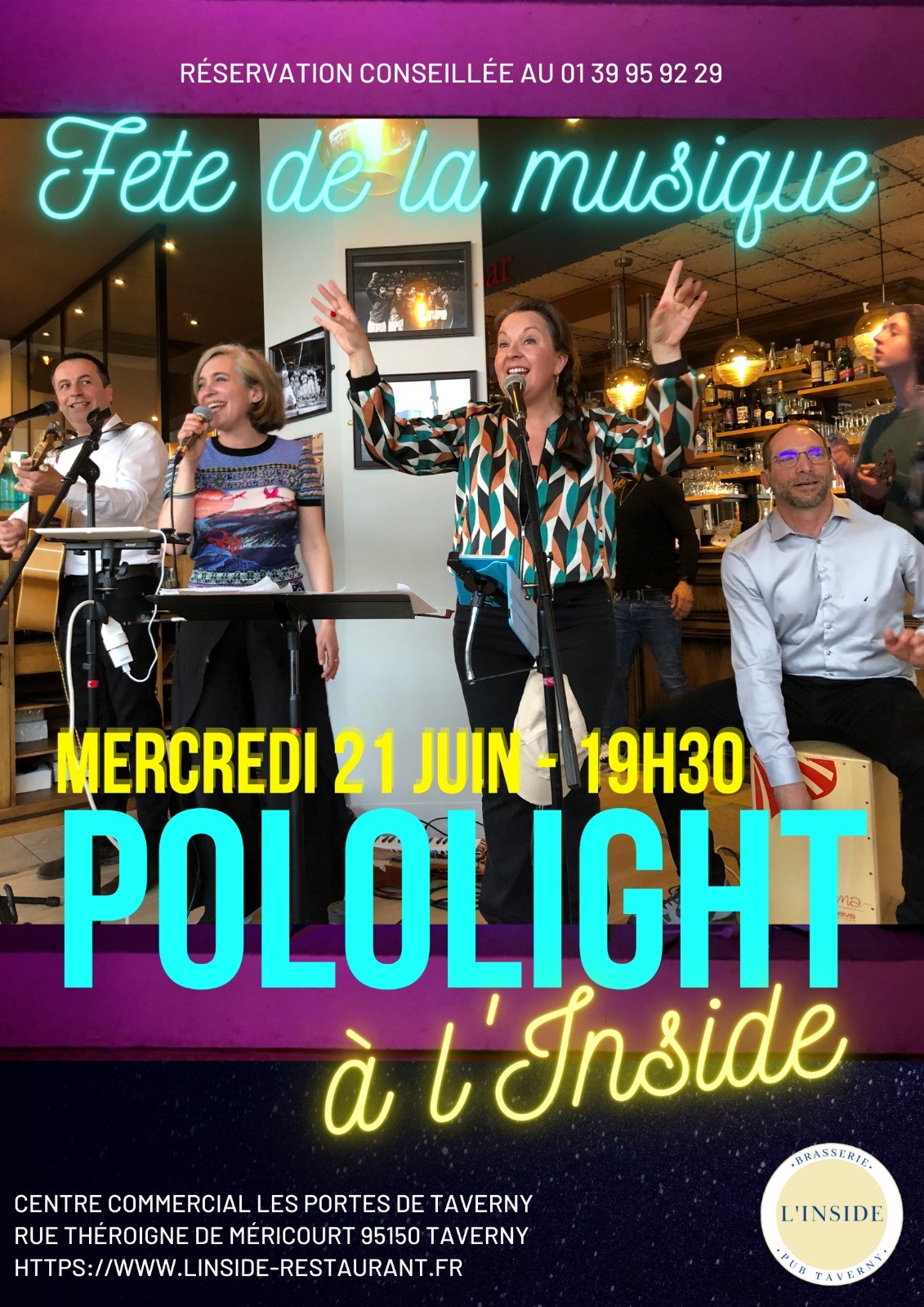 Concert Pololight à Taverny
