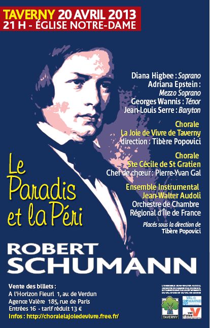 LE PARADIS ET LA PERI de Rovert Schumann