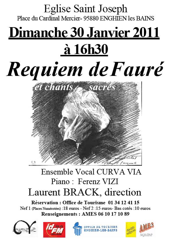 concert Requiem de Fauré