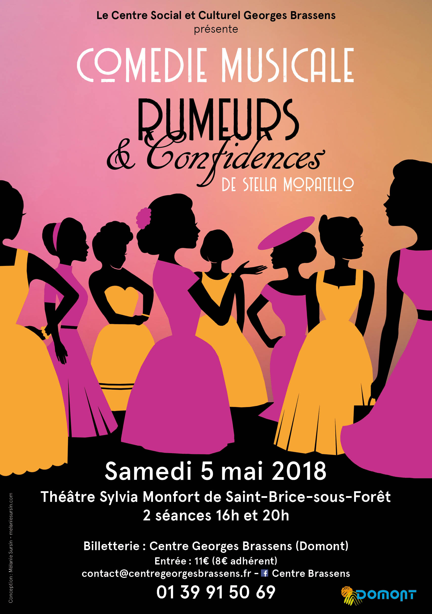 RUMEURS ET CONFIDENCES comédie musicale