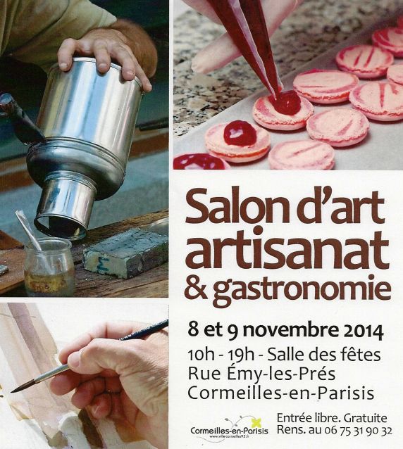 salon art artisant et gastronomie CORMEILELS EN PARISIS