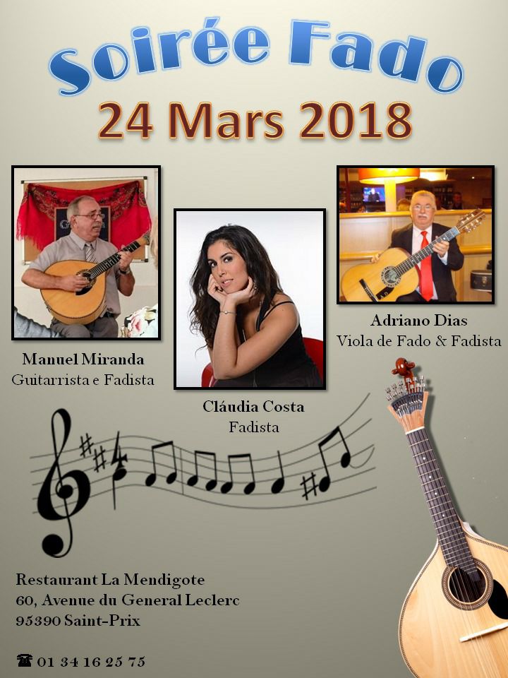 Soirée Fado - 24 mars 2018