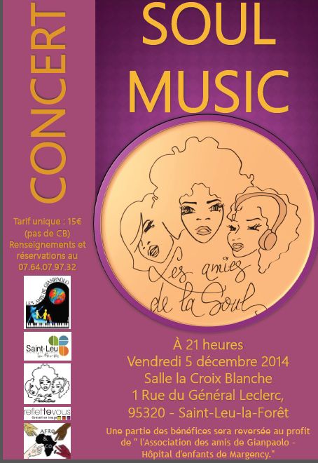 concert les amies de la Soul à SAINT LEU LA FORET