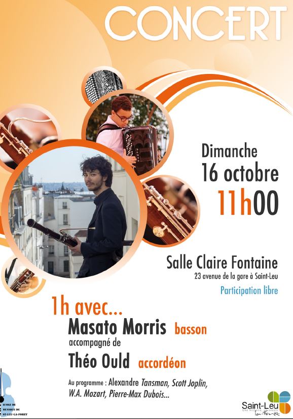 concert à Saint-leu le 16 octobre 2016