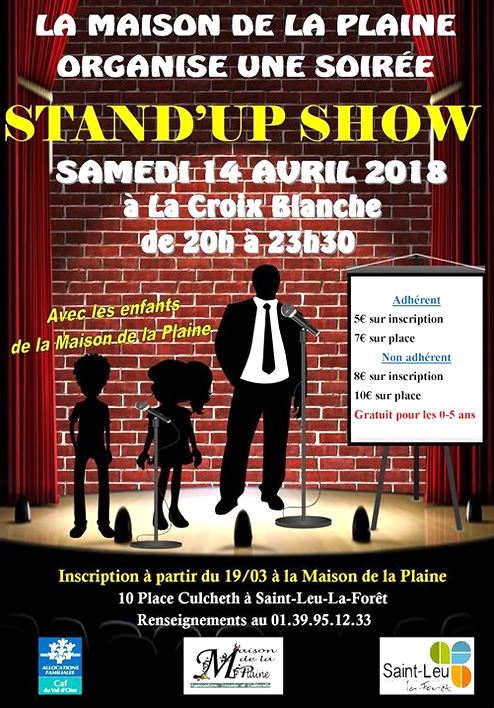STAND'UP SHOW à Saint-Leu-la-Forêt
