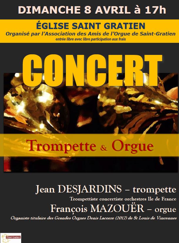 Concert Trompette et Orgue à Saint-Gratien
